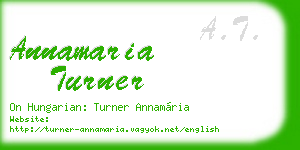 annamaria turner business card